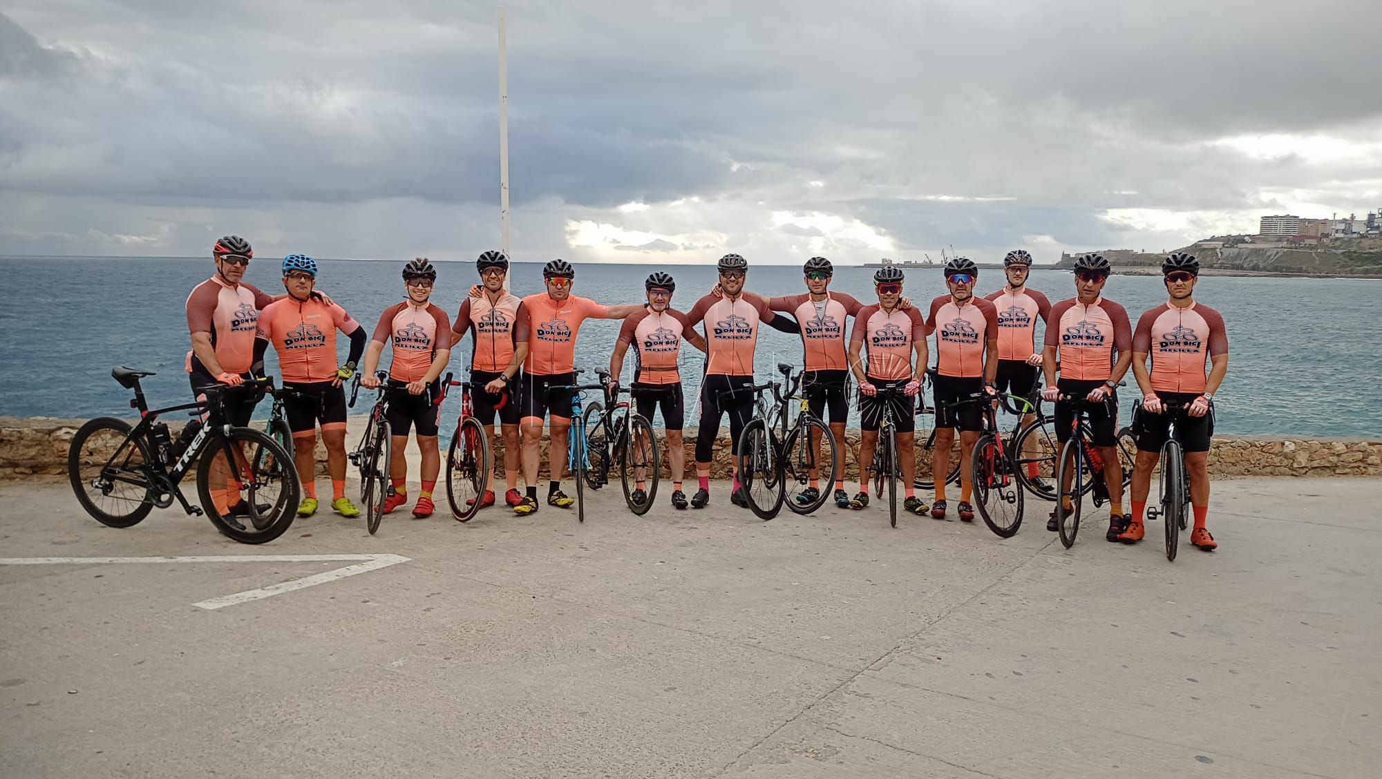 El Club Don Bici hace una salida de Hermanamiento