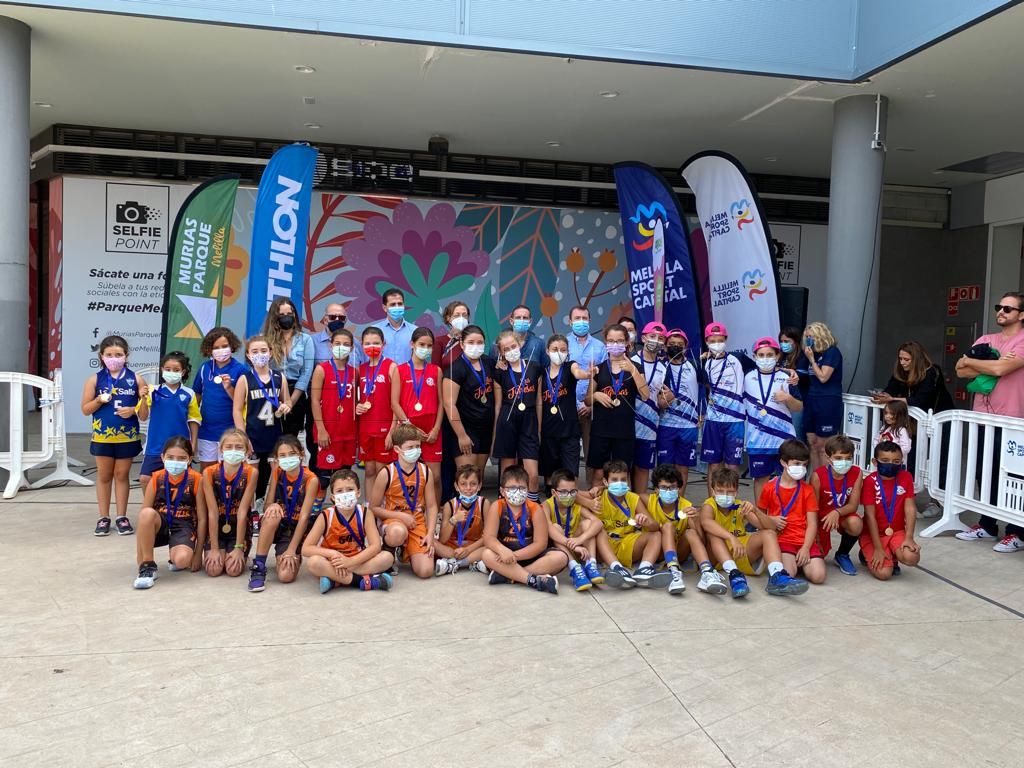 Éxito de participación del III Torneo 3x3 Murias Parque Melilla 2021