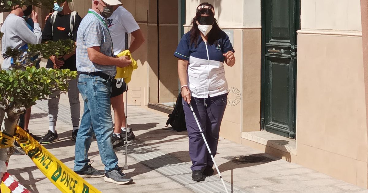 ¿Qué obstáculos superan las personas con discapacidad visual en Melilla?