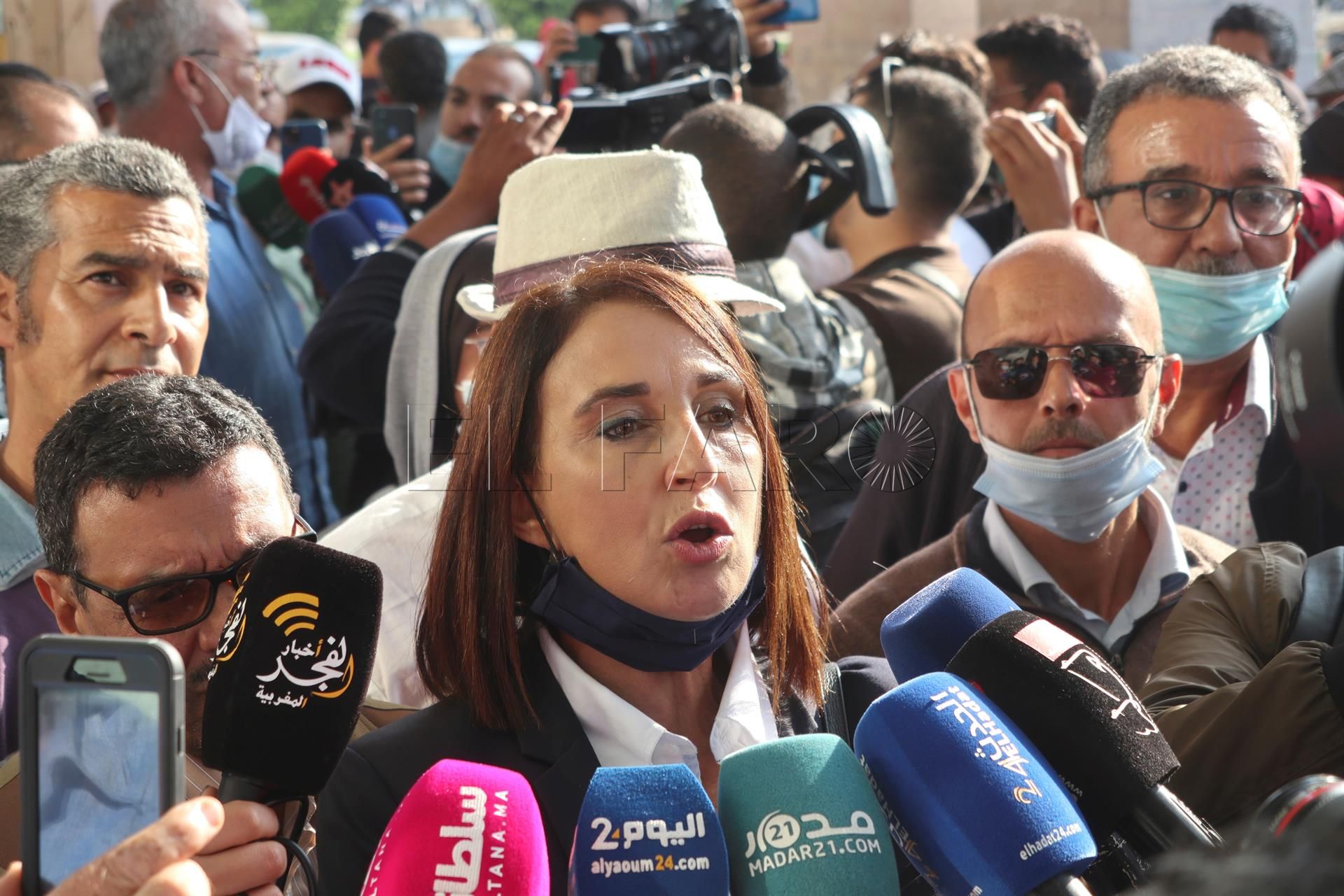 La Policía marroquí impide una protesta en Rabat contra el pasaporte covid