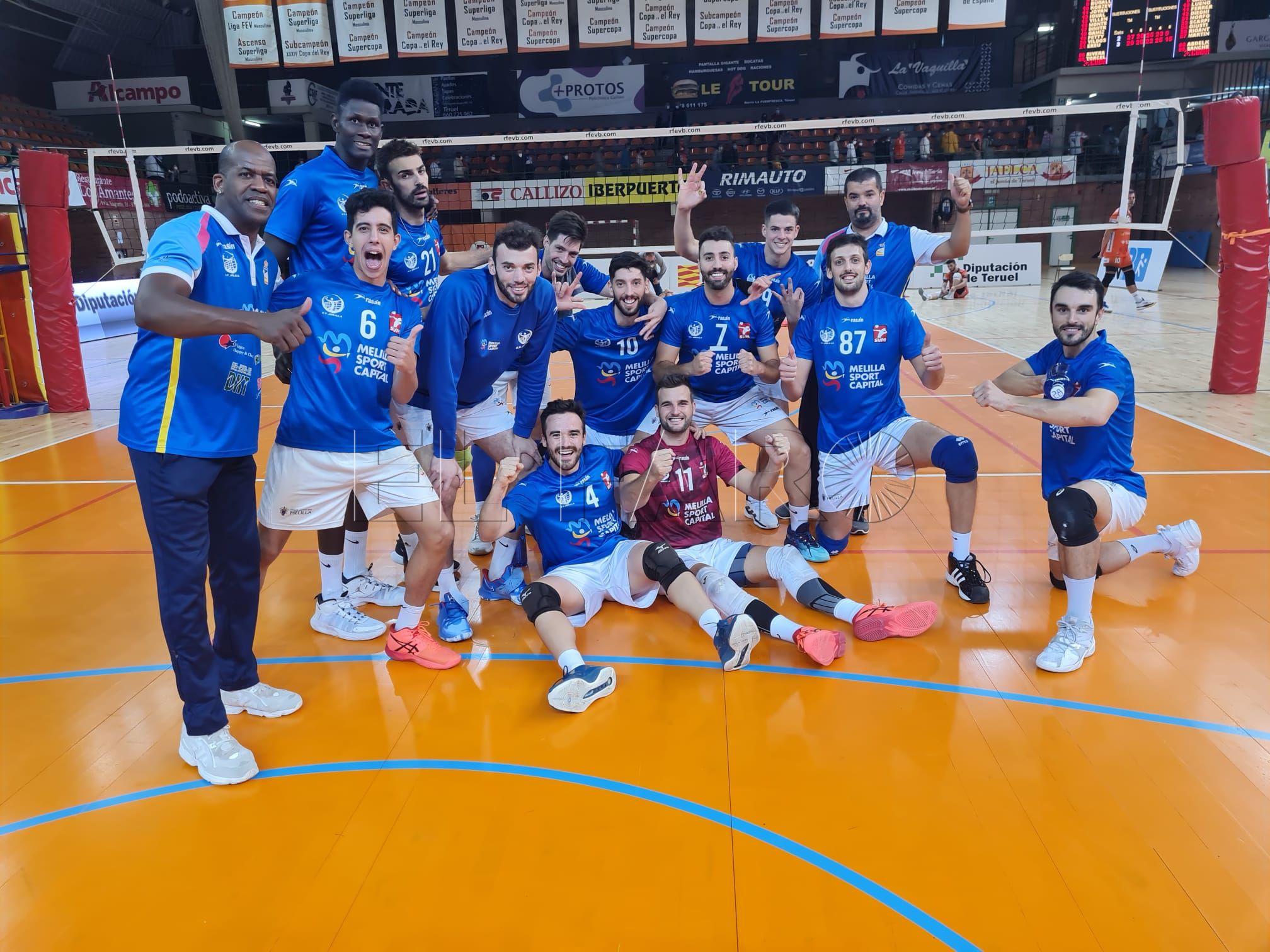 Melilla doblega al hasta ahora líder Teruel de la Superliga