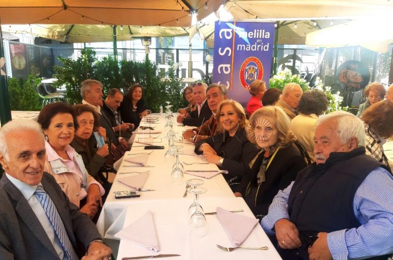 La Casa de Melilla en Madrid retoma con fuerza las 'comidas de melillenses' tras el parón por la pandemia