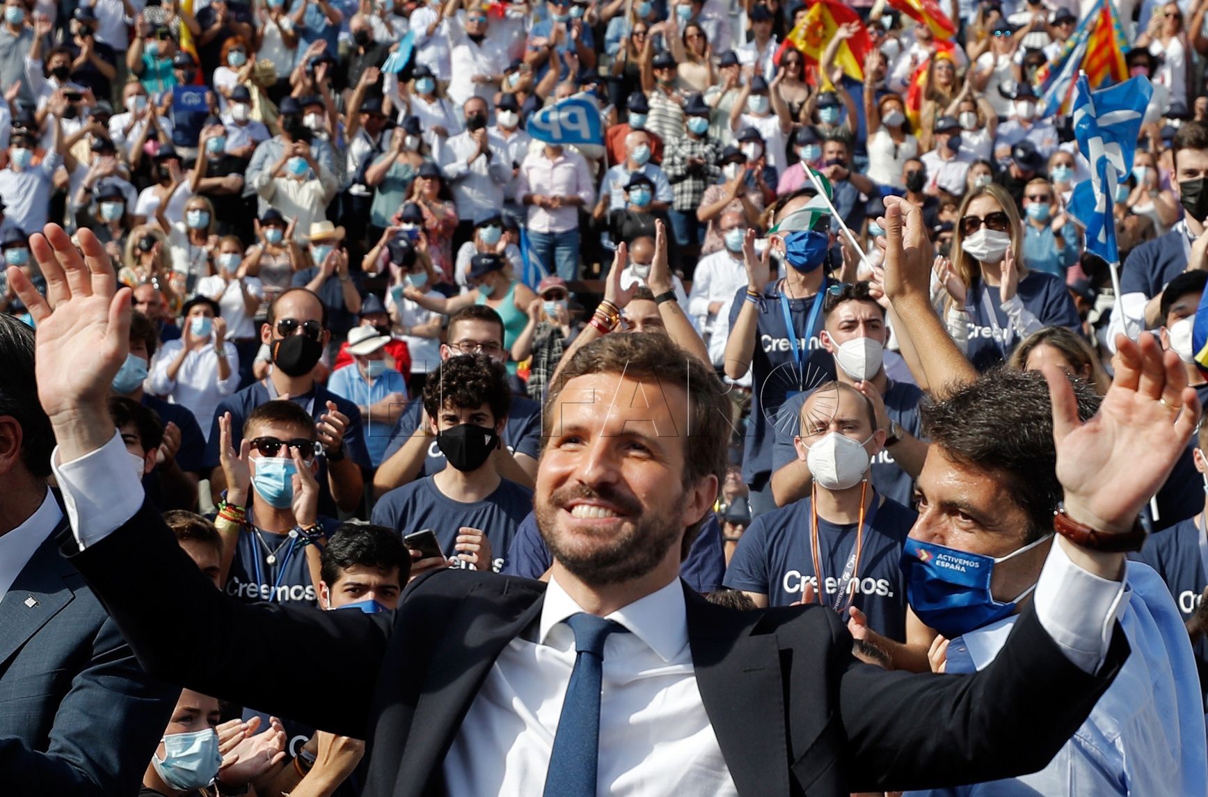 Casado cierra la convención del PP pidiendo la protección de la OTAN para Melilla y Ceuta