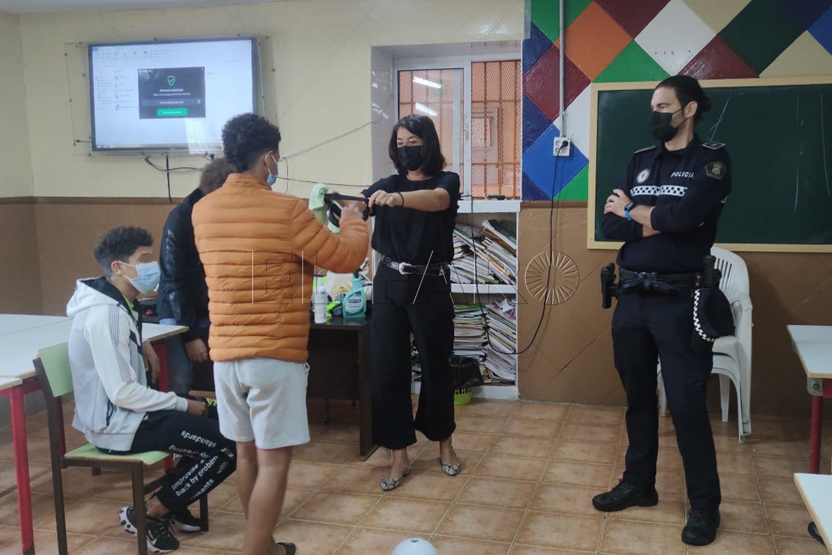 Los menores de la Purísima en Melilla reciben formación en educación vial