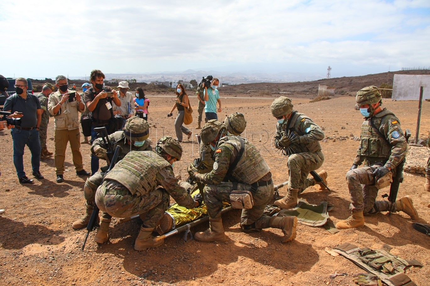 Así se preparan militares de Melilla para su misión en Líbano