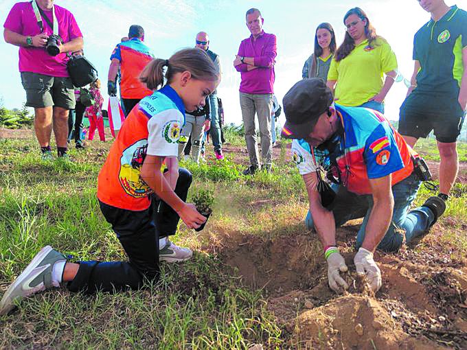 Un árbol por cada víctima del coronavirus en Melilla