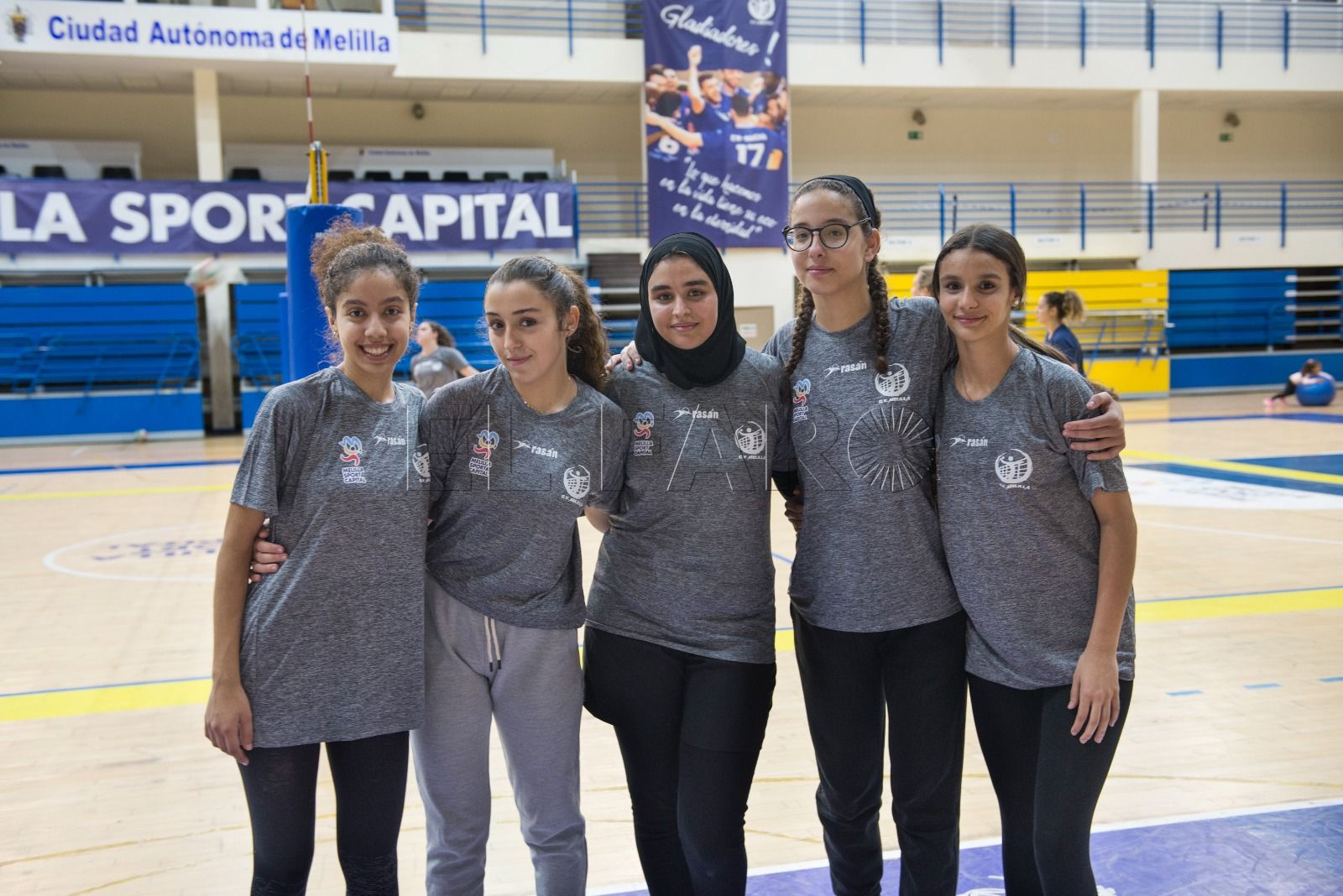 Cinco jugadoras del juvenil suben a la primera plantilla del Melilla