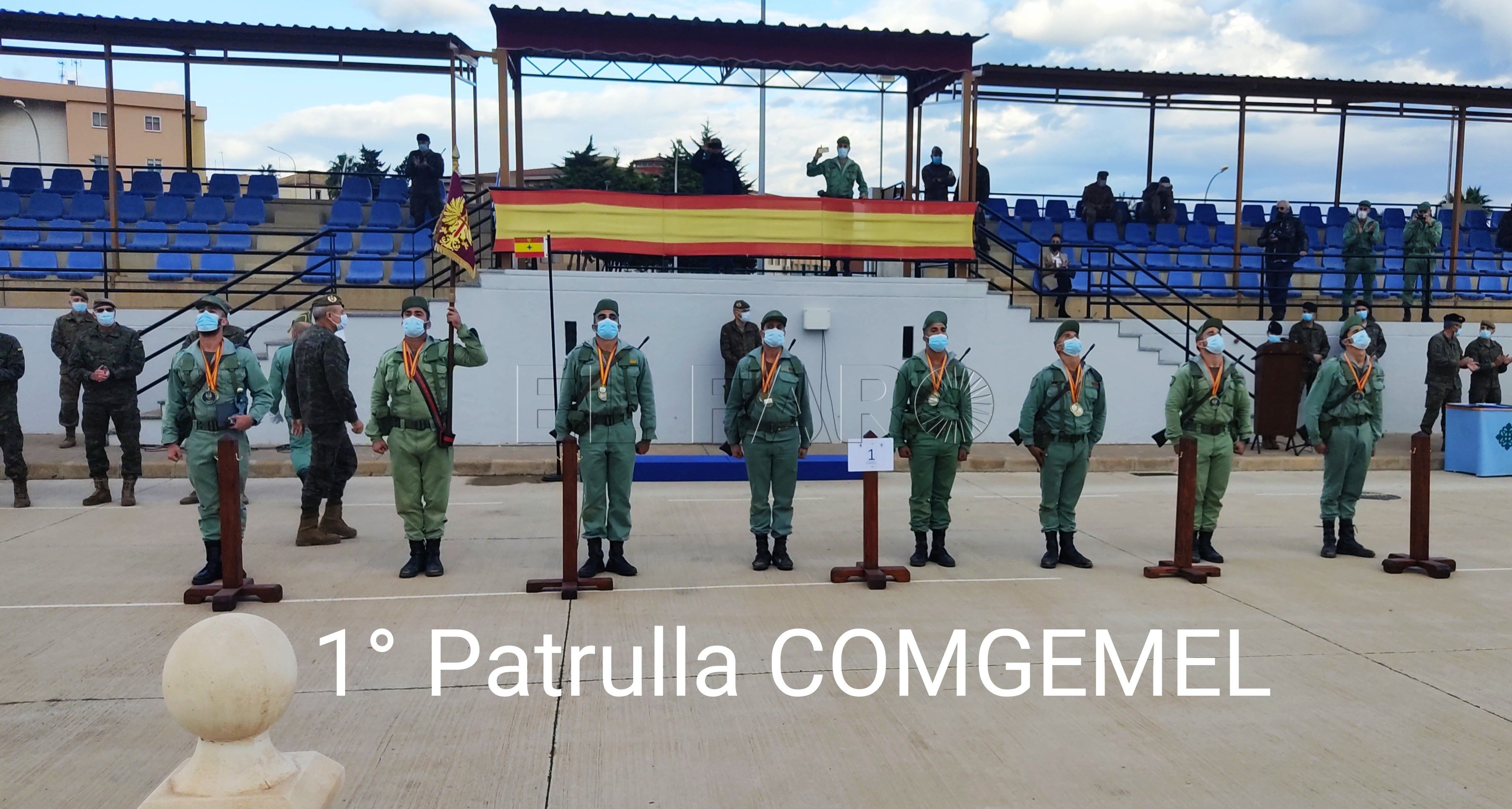 La Comandancia General de Melilla gana el Nacional de patrullas de tiro