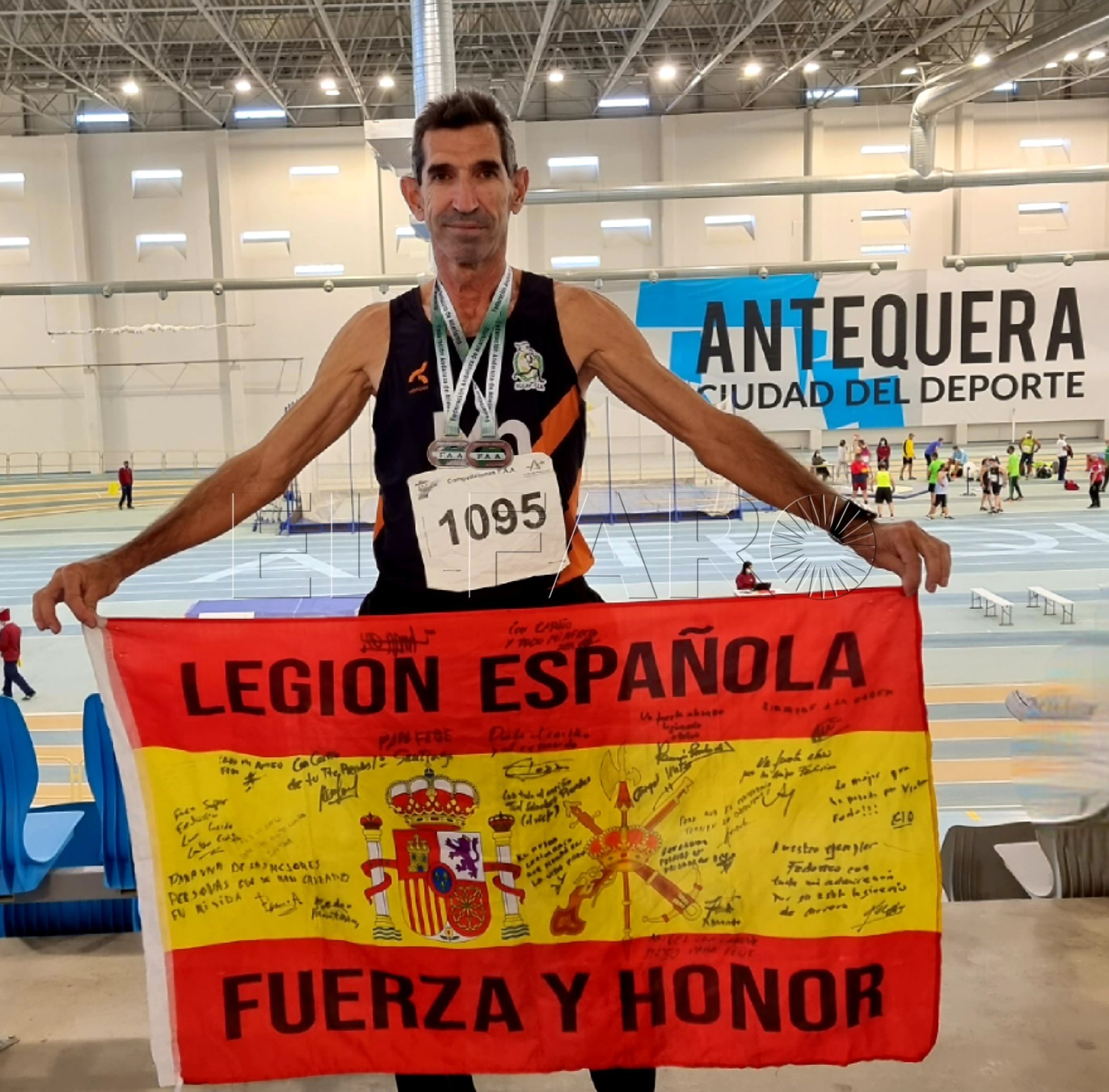 El atleta melillense Federico Sáez suma dos medallas