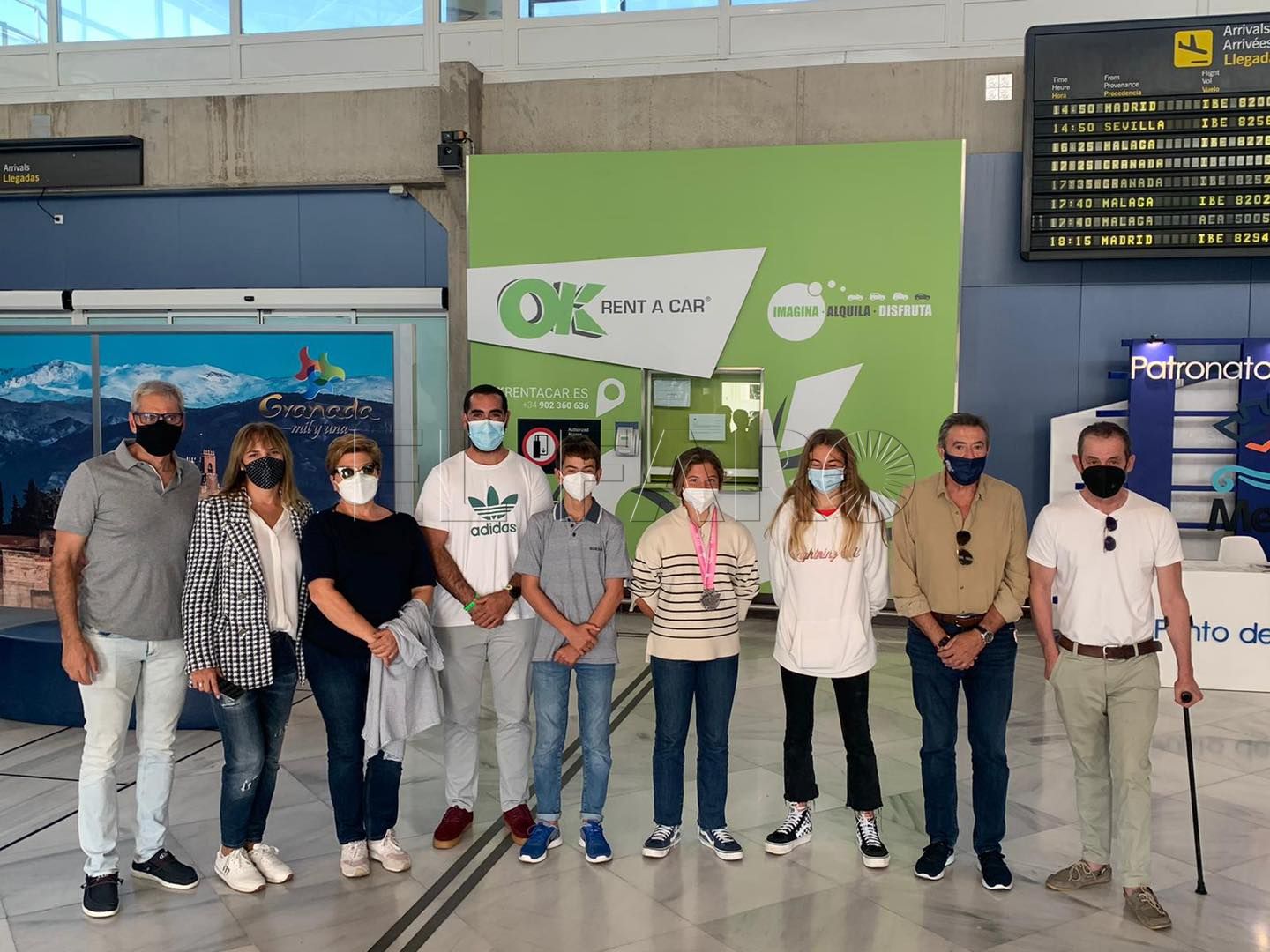 Azul Sánchez ya luce su medalla de plata en Melilla