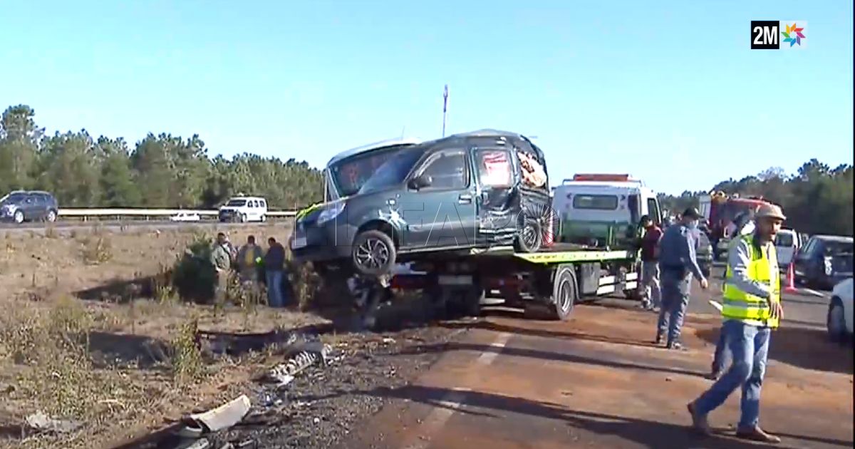 Un muerto y 35 heridos en un choque de 20 coches en una autopista de Marruecos