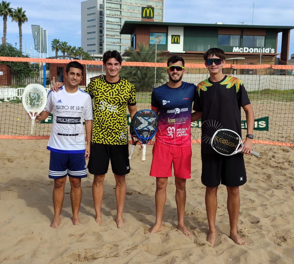 Víctor López – Saulo Tejada y Eva Fernández – Ariadna Costa se proclaman campeones del IX Internacional de Tenis Playa Melilla Sport Capital