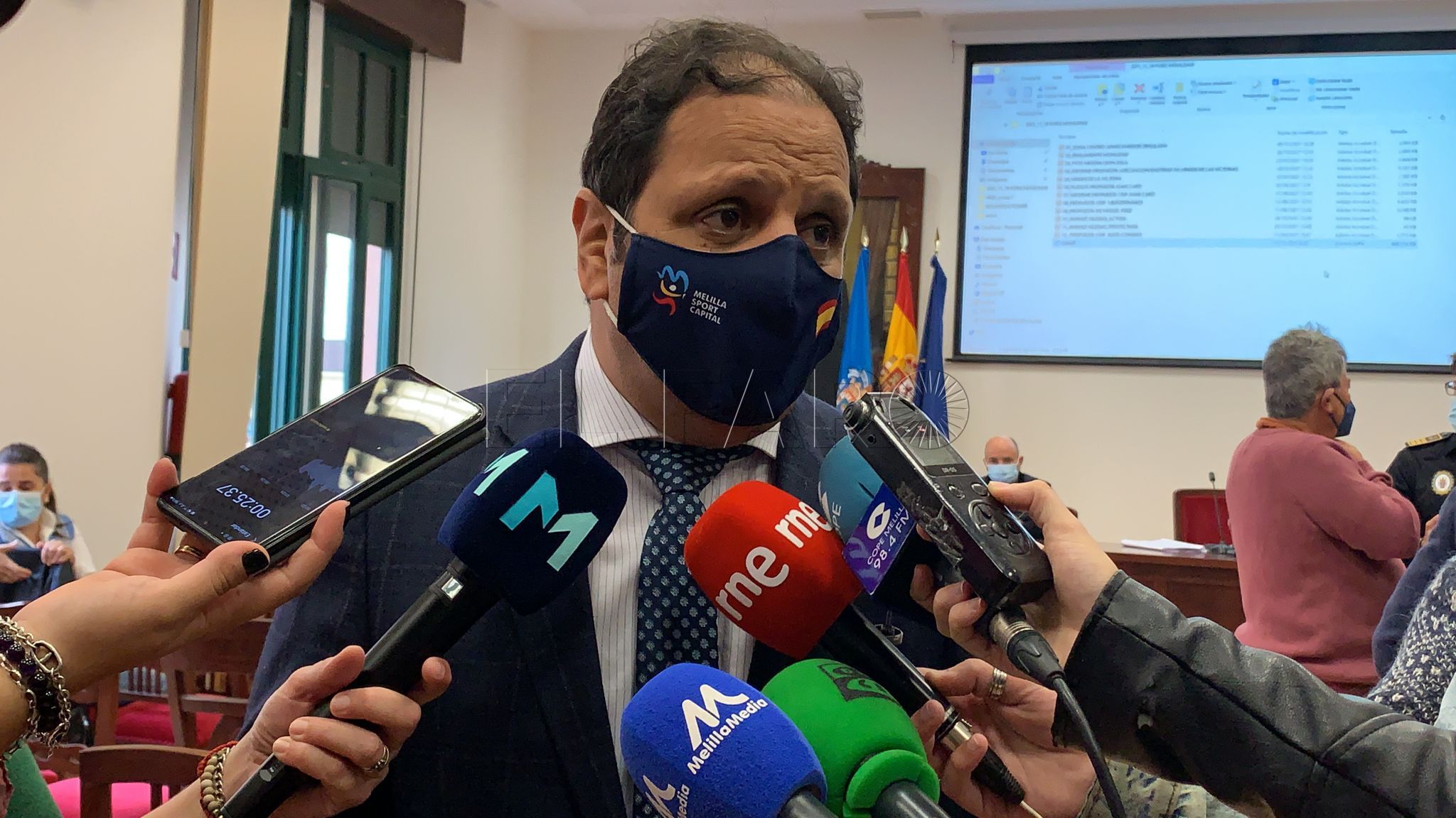 Mohatar asegura que busca el consenso sobre la zona azul