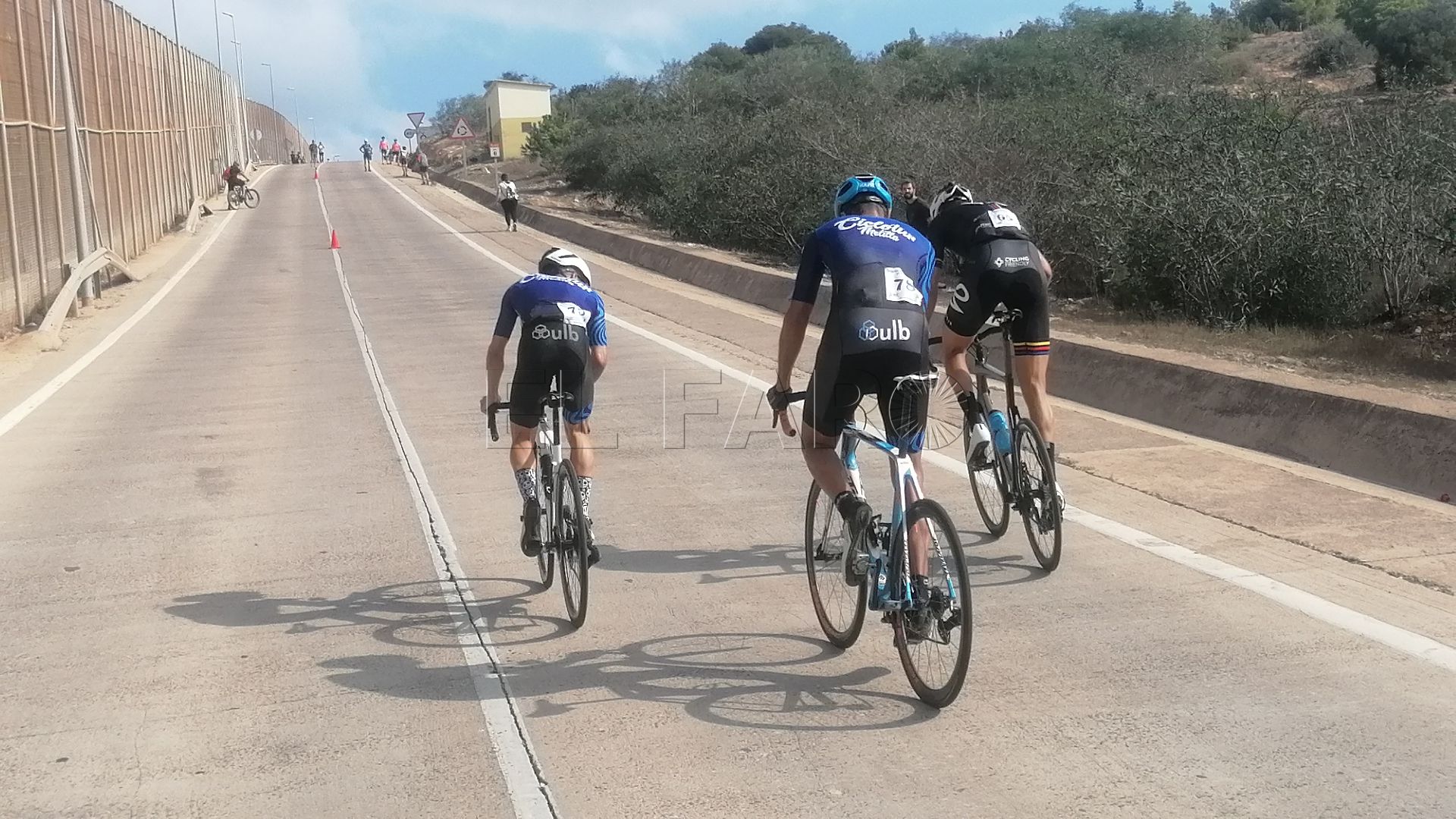 Sale a escena en Melilla el curso de técnico nivel I de ciclismo