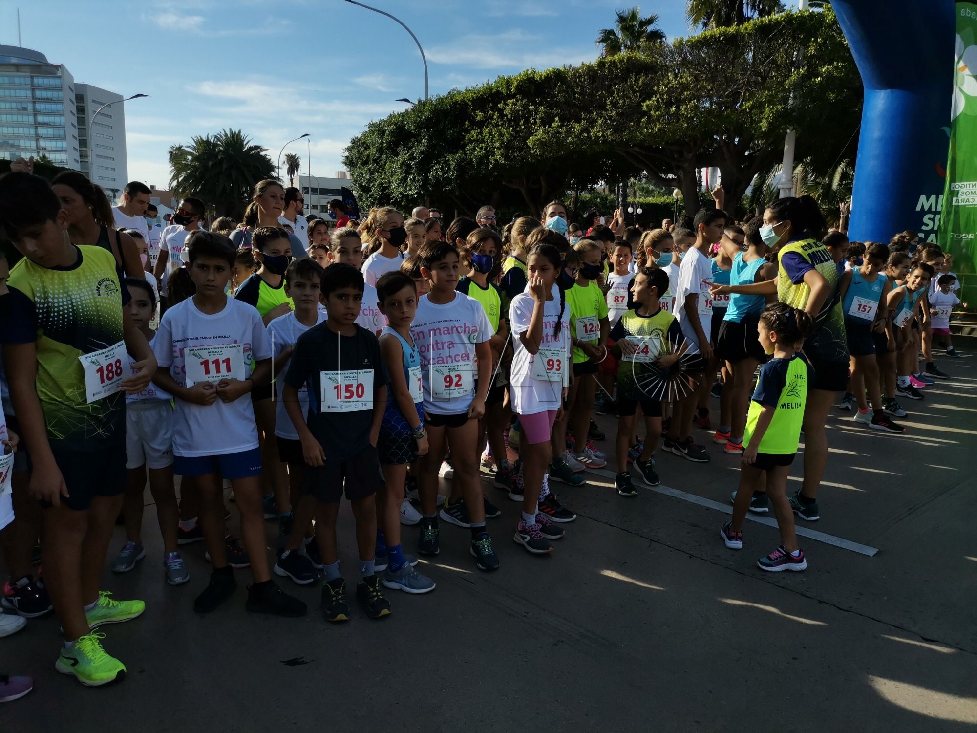 Cerca de 200 melillenses se citan con Mi reto contra el cáncer