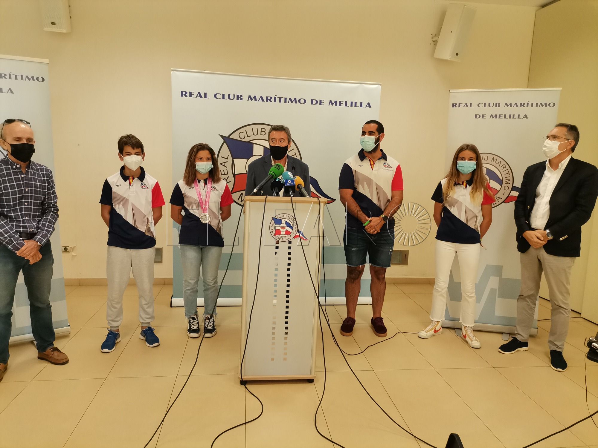 El Real Club Marítimo homenajea a los mundialistas en Techno 293