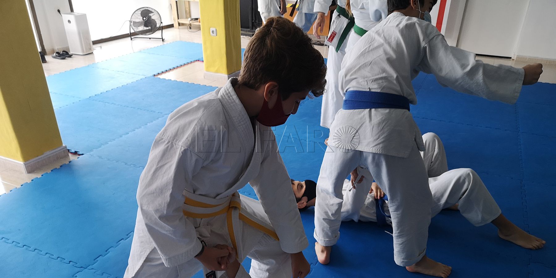 Alto nivel del karate melillense en los cursos de bunkai y Oyo Waza