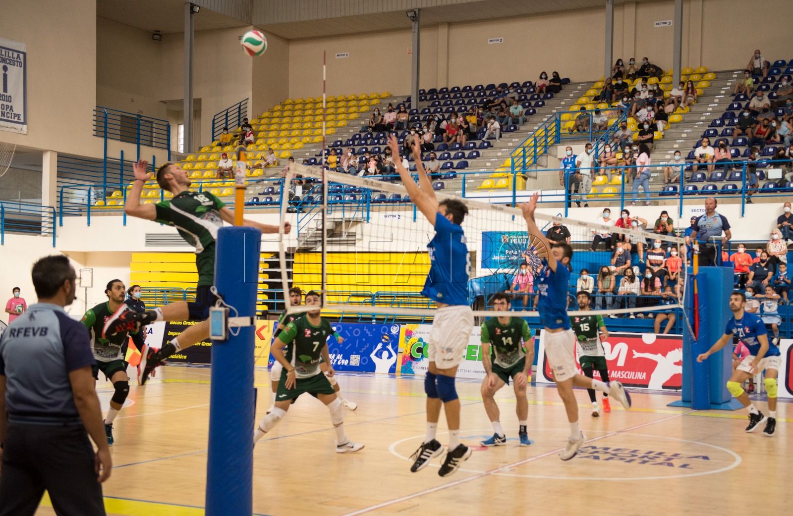 El Melilla Sport Capital quiere dar otro recital de voleibol en su pista de juego