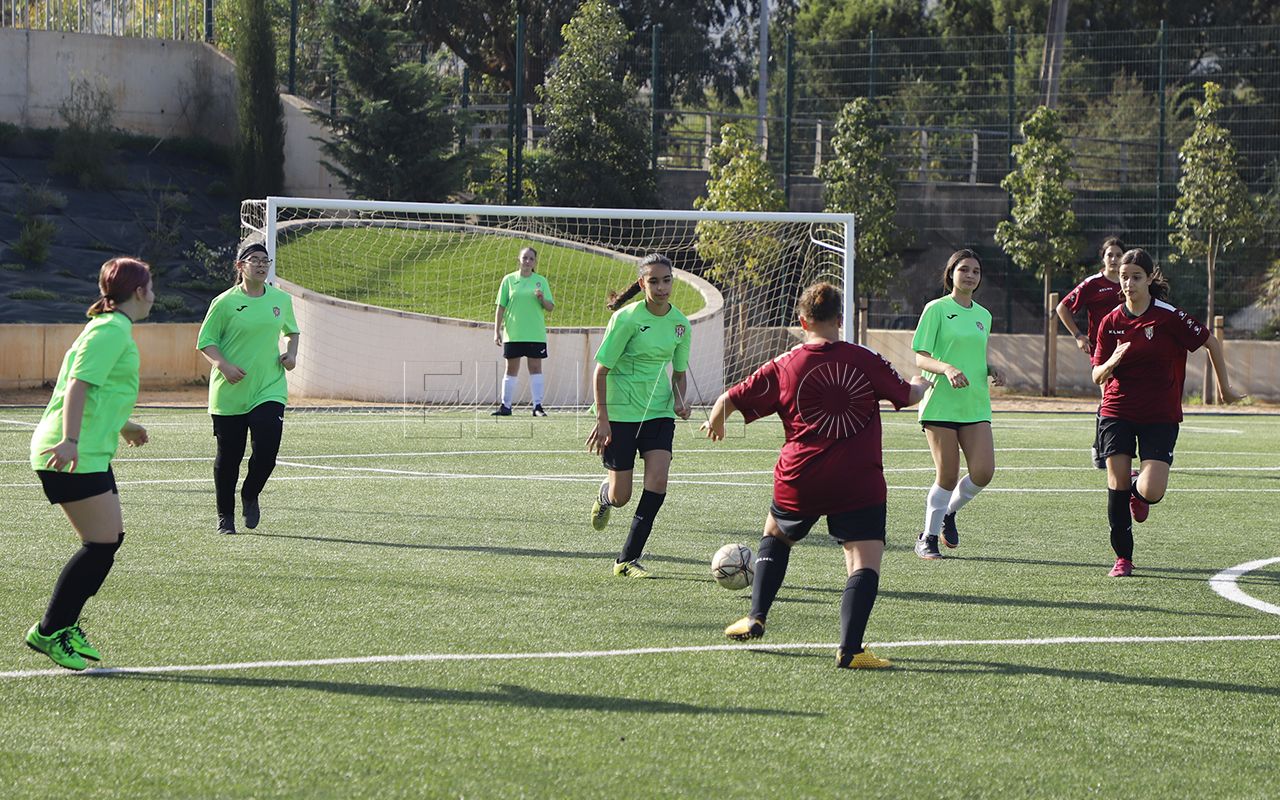 Gran estreno de la Liga Juvenil Femenina de Fútbol 7 de Melilla