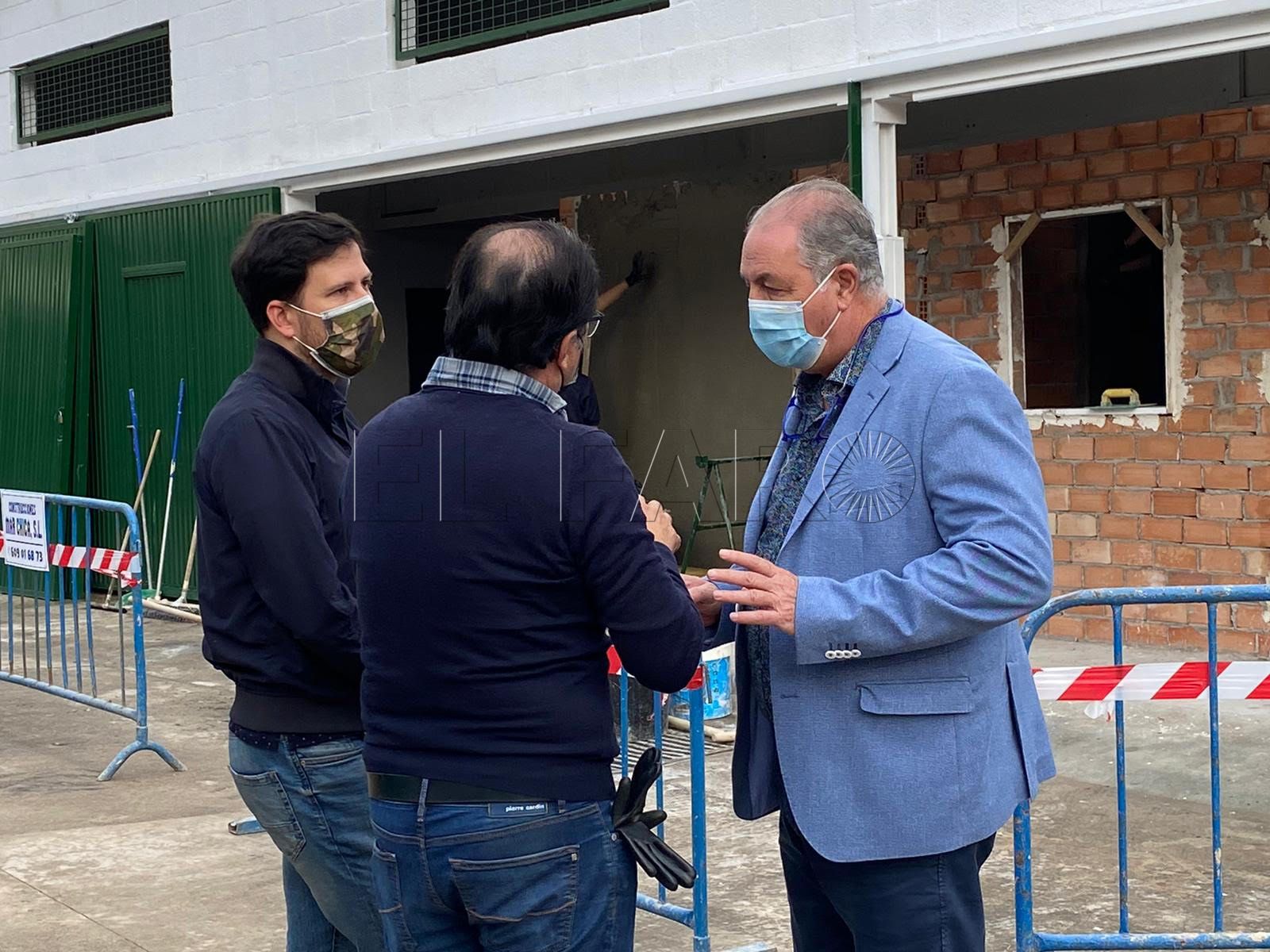 Delgado subraya la importacia de dar formación de albañilería