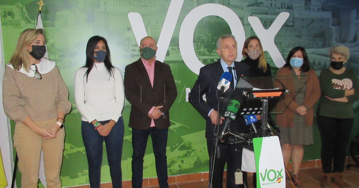 Vox Melilla arremete contra las inversiones del Gobierno de Sánchez