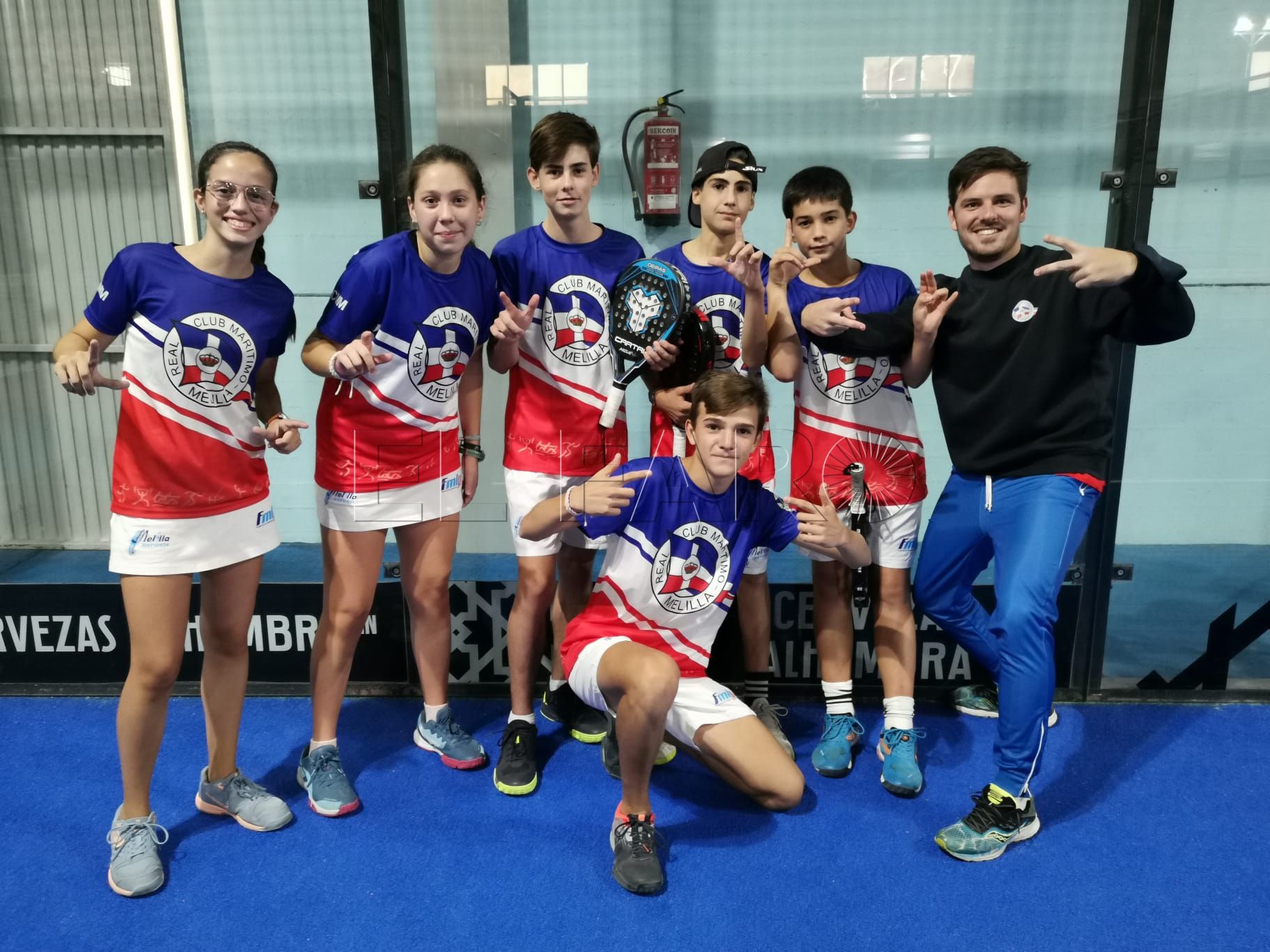 El Real Club Marítimo cae en los cuartos del Nacional infantil por clubes