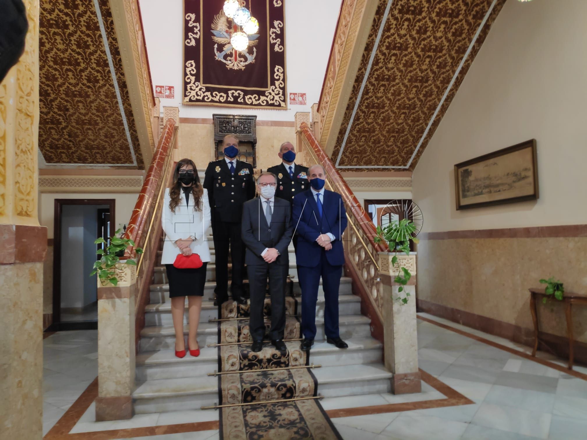 Pardo anuncia una reunión histórica con el Rey y el aumento de presupuestos para la Policía Nacional