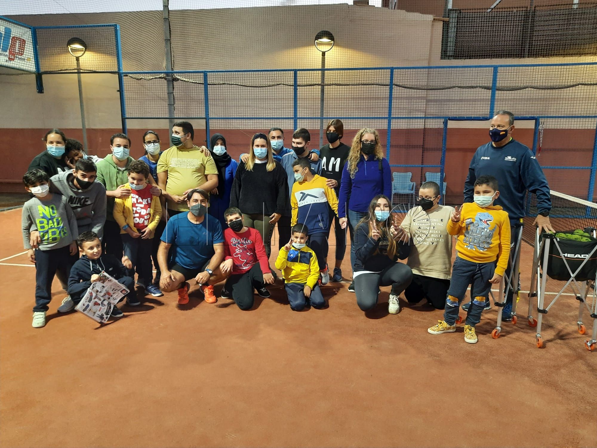 Autismo Melilla participa en unas jornadas organizadas por el pádel