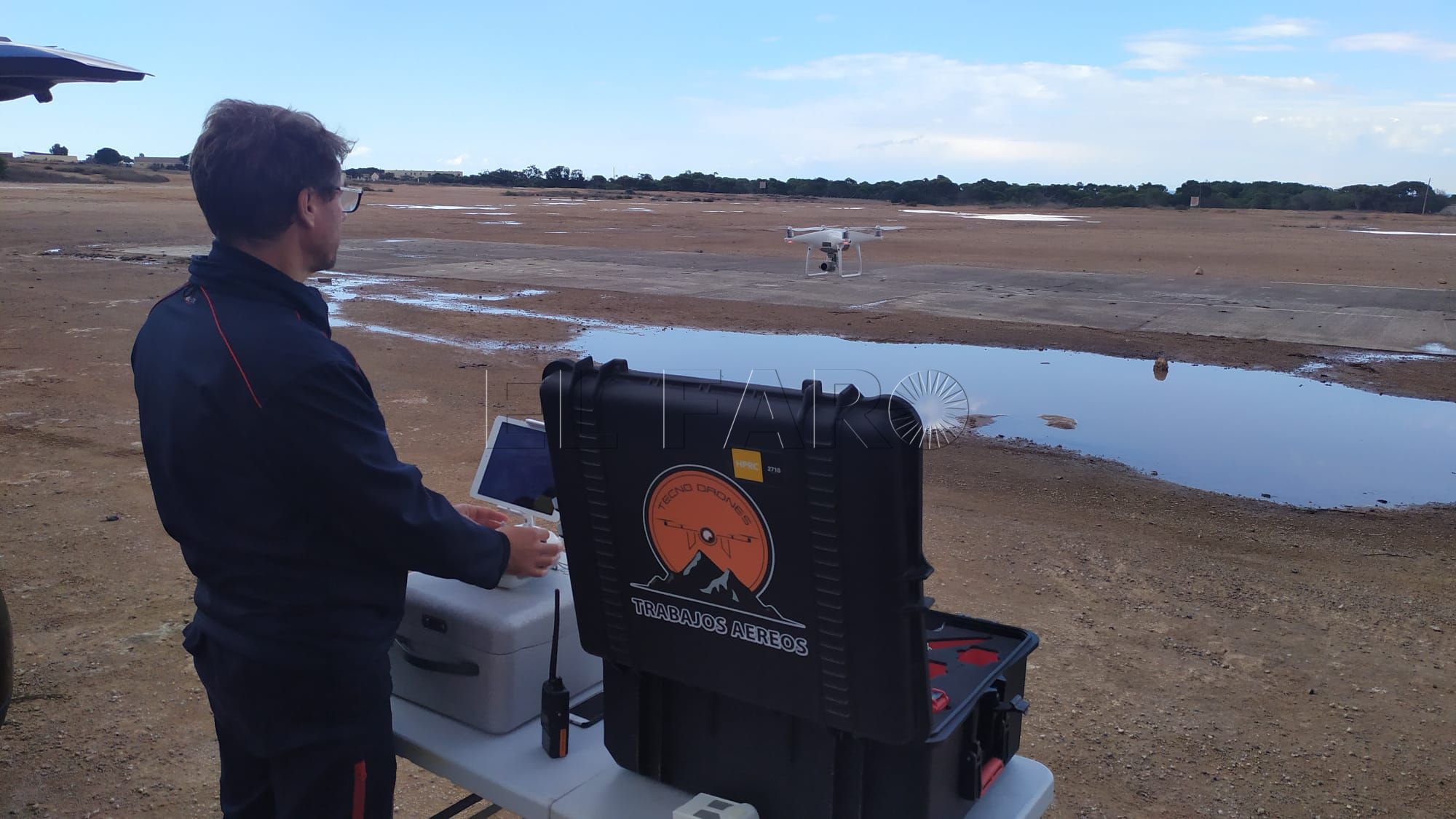 Los Bomberos y la Policía Local de Melilla se preparan para el manejo de drones