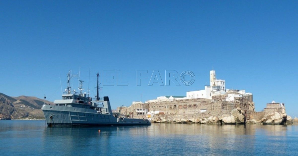 El buque auxiliar "Mar Caribe" tocará Melilla en una ruta logística que incluye a Ceuta y los peñones