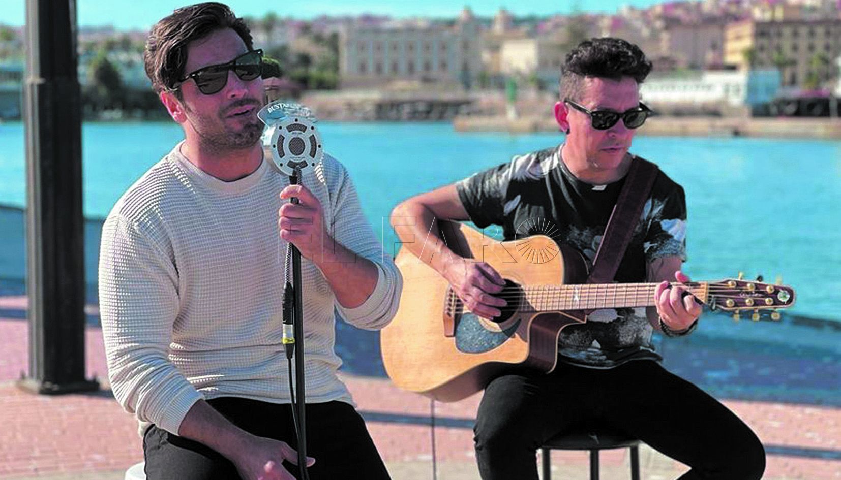 Bustamante: “Melilla, qué hermosos rincones para descubrir, perderte y hasta cantar”