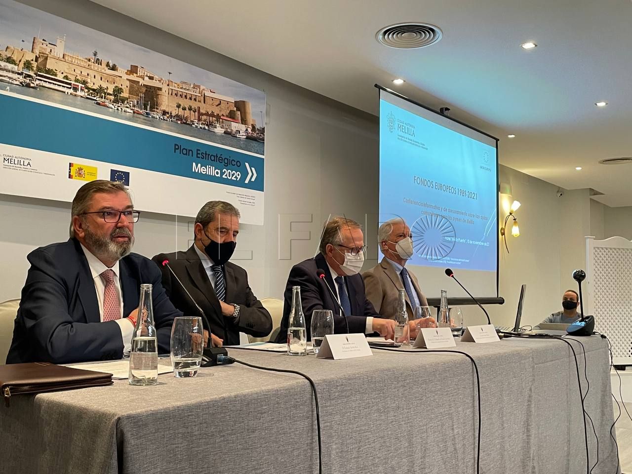 Las empresas de Melilla profundizan en materia de ayudas comunitarias junto a la CEME-CEOE