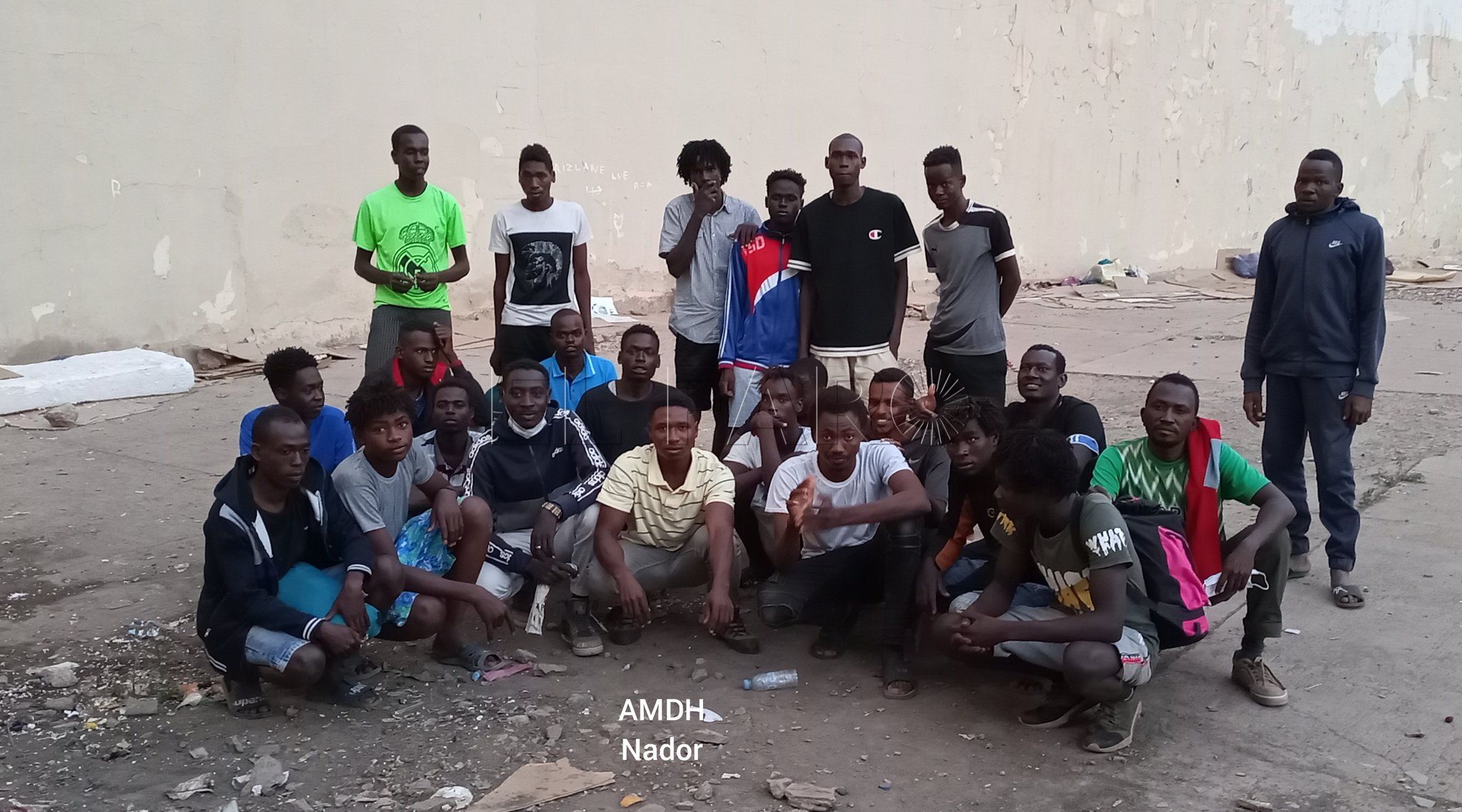 La Asociación Marroquí de Derechos Humanos pide la liberación de 15 solicitantes de asilo detenidos en Nador