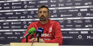 Manolo Herrero durante su comparecencia ante los medios.