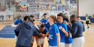 La escuadra melillense siempre dominó el partido y logró sumar dos nuevos puntos a su casillero.