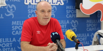 ‘Maca’, entrenador del Melilla Sport Capital Torreblanca FS.