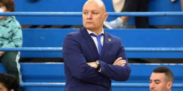 Arturo Álvarez, entrenador de la escuadra melillense en LEB Oro.