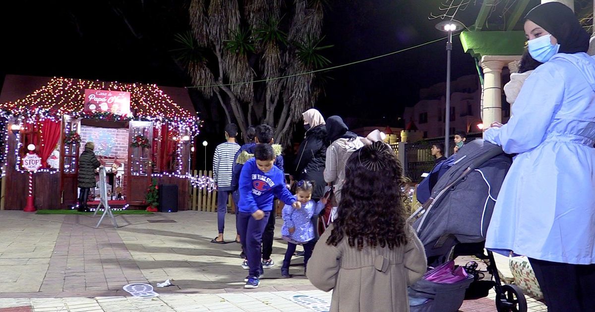 El parque Hernández acoge hasta el viernes 24 a la Casa de Papá Noel
