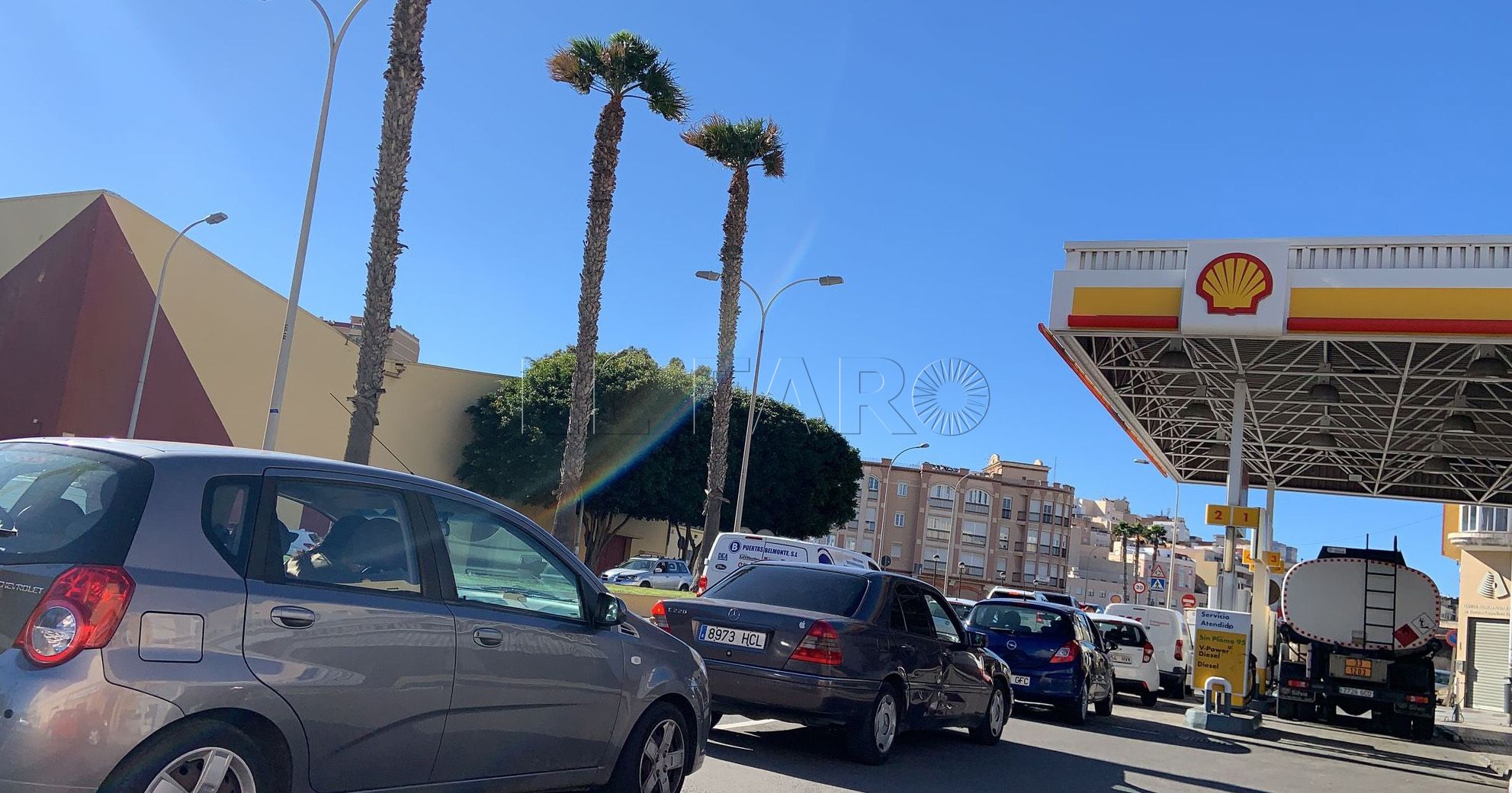 Saturadas en la mañana del viernes estaciones de servicio en Melilla