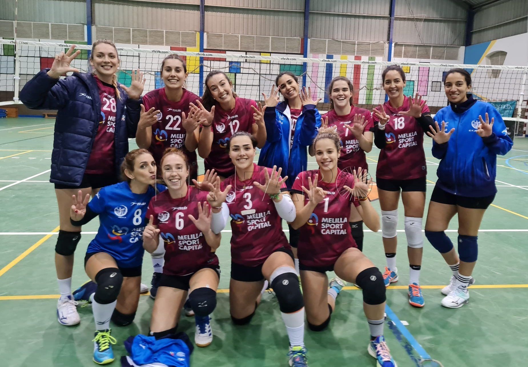 Las Gladiadoras terminan líderes
