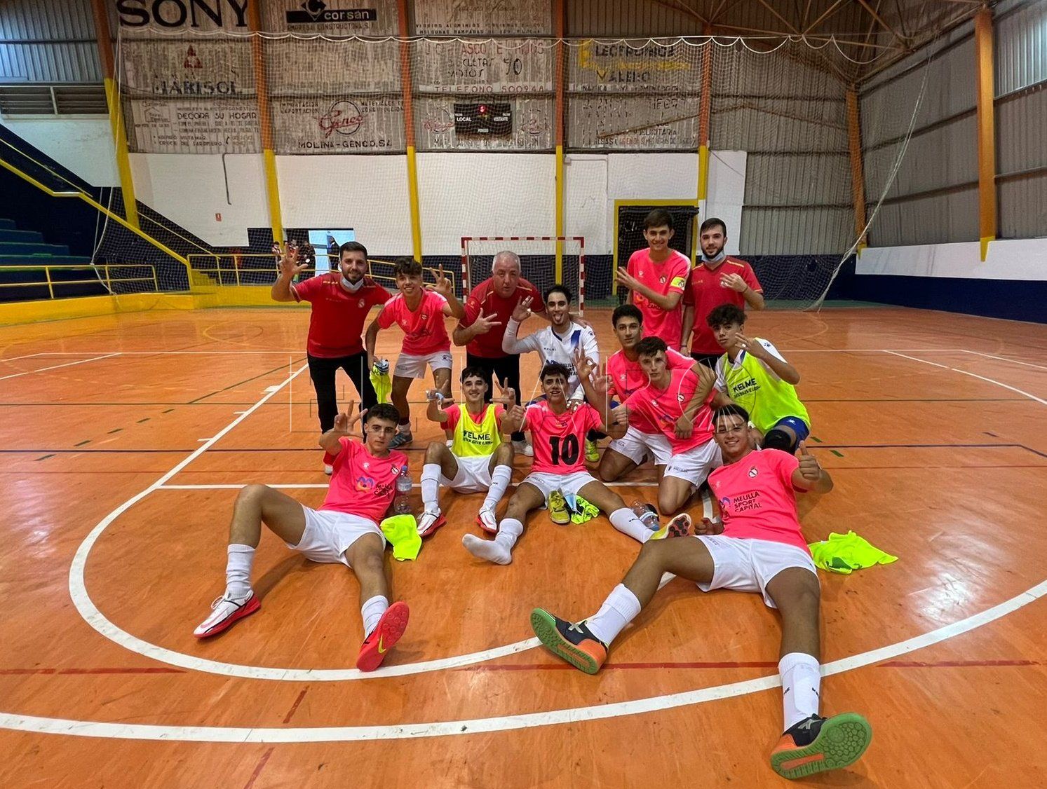 Los juveniles nacionales de Melilla se encuentran al alza en liga