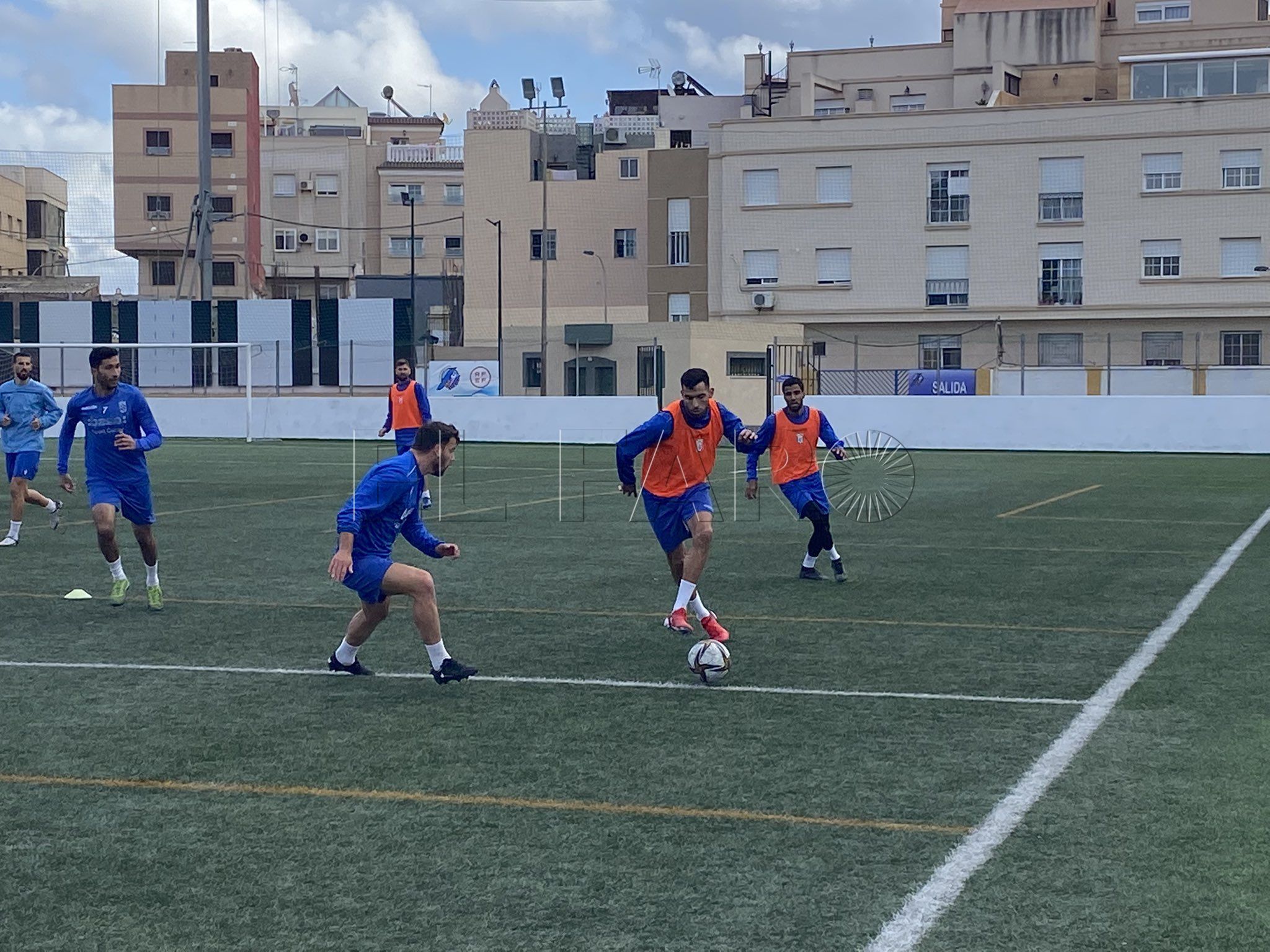 La Espiguera, centro de trabajo de la UD Melilla
