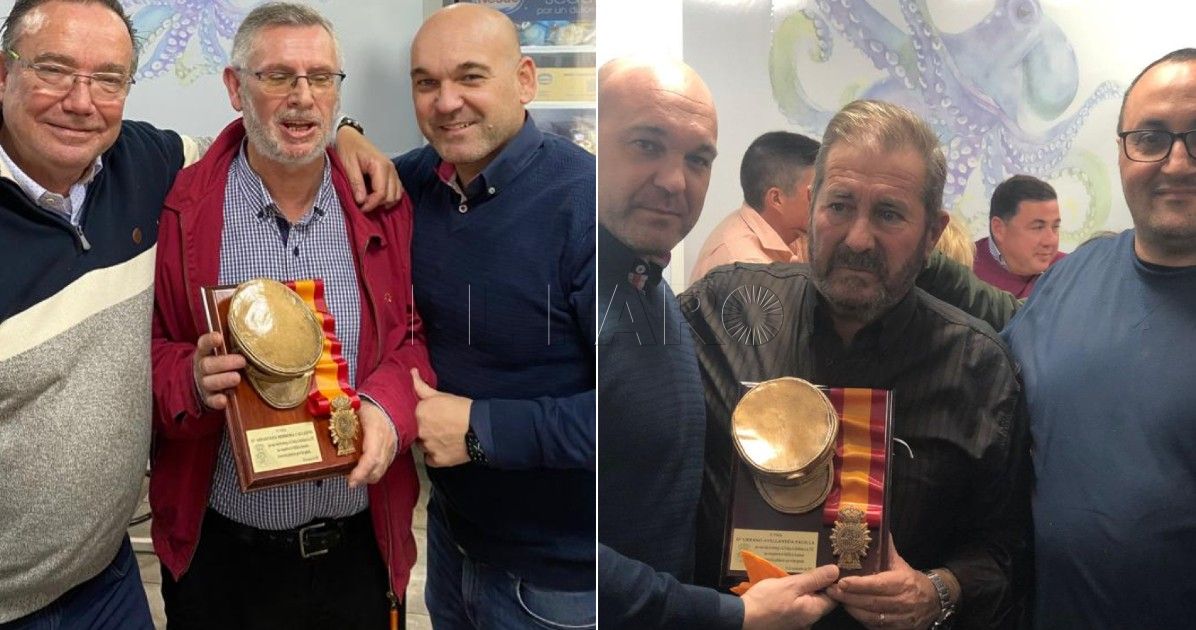 Despedida del sindicato UFP a policías que se jubilan en Melilla