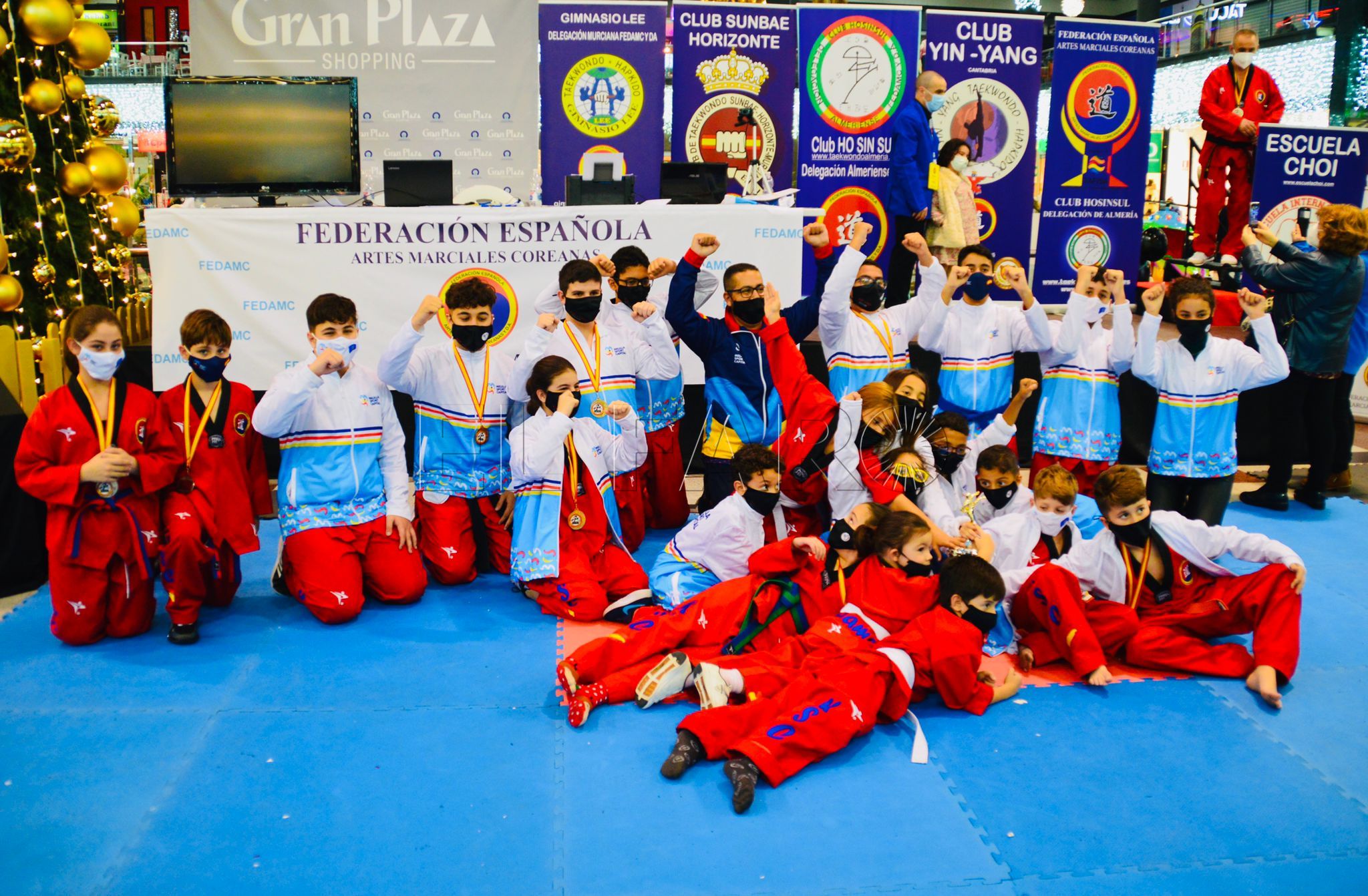 El club Koryo de Melilla se trae del Nacional en Roquetas hasta 23 medallas