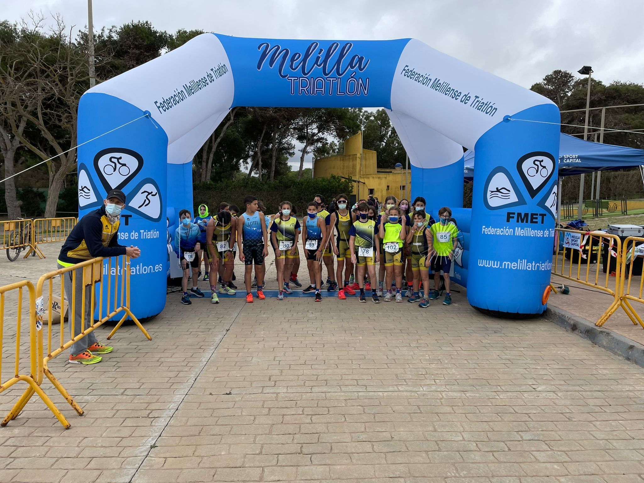 Juan Barrios y Lidia Castillo, ganadores del Duatlón Cross