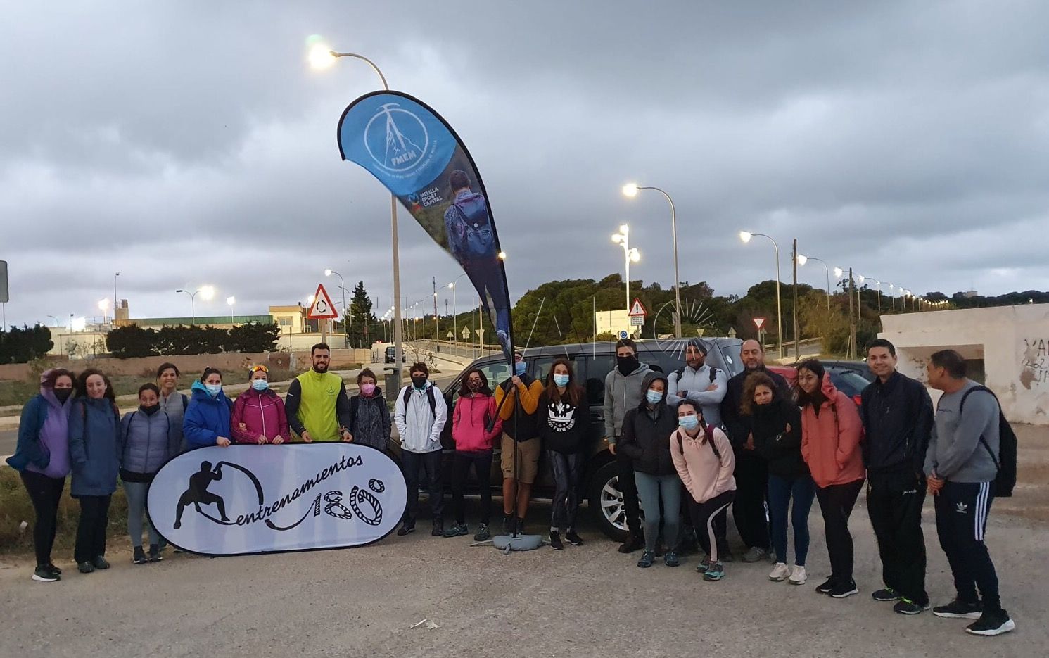 Las actividades de senderismo toman fuerza en Melilla