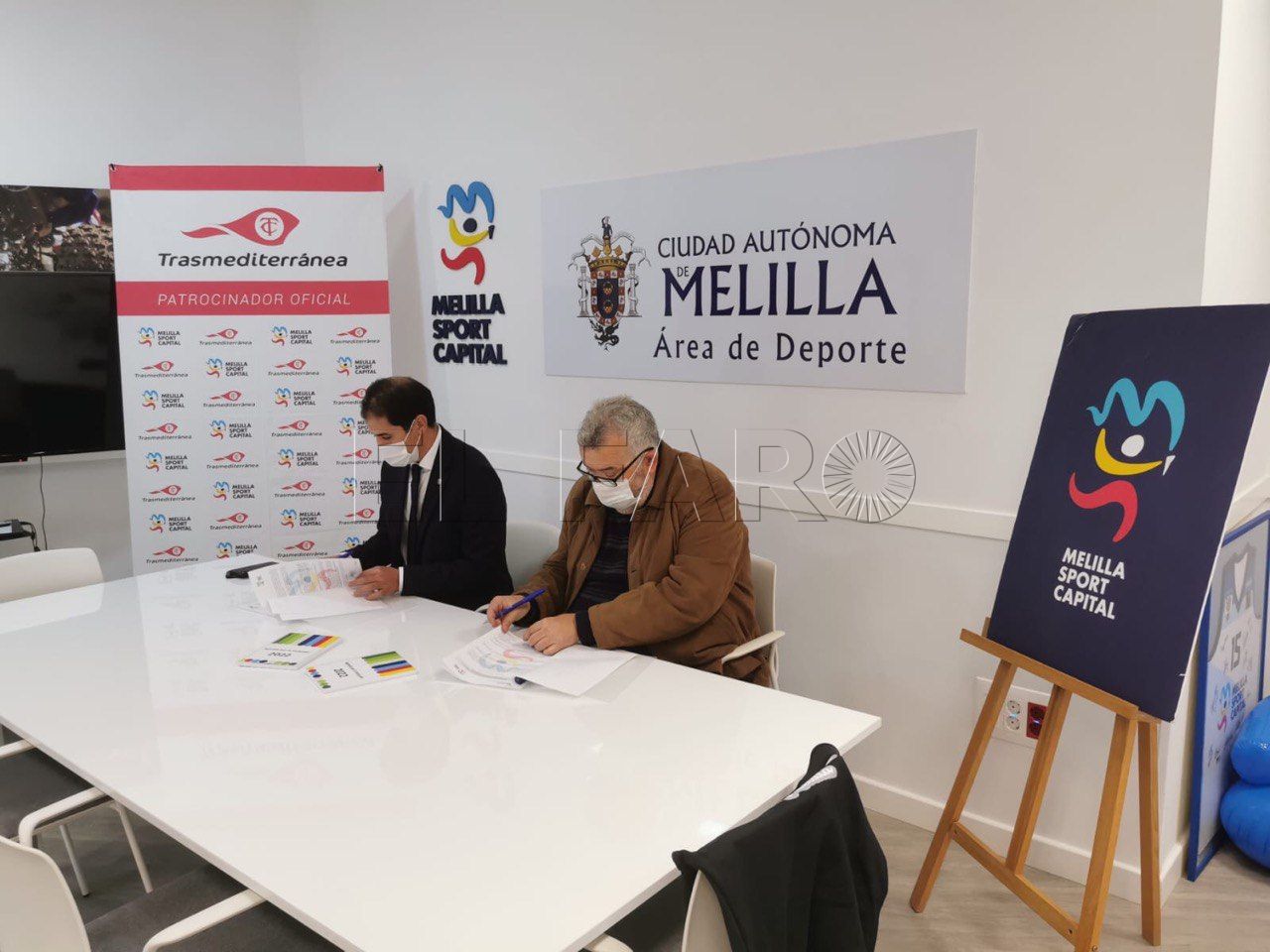 Melilla refuerza la colaboración con Escuela de Porteros, Enducross y Aspanies