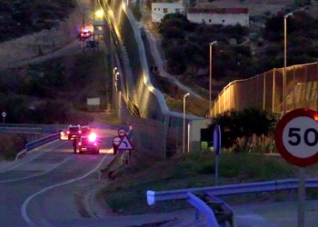 Frustran nuevo intento de saltar la valla de Melilla en inmediaciones del cerro de Palma Santa