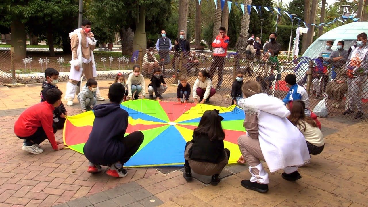 El Polo Norte, una alternativa en Melilla para diversión de las familias en el Día de Navidad