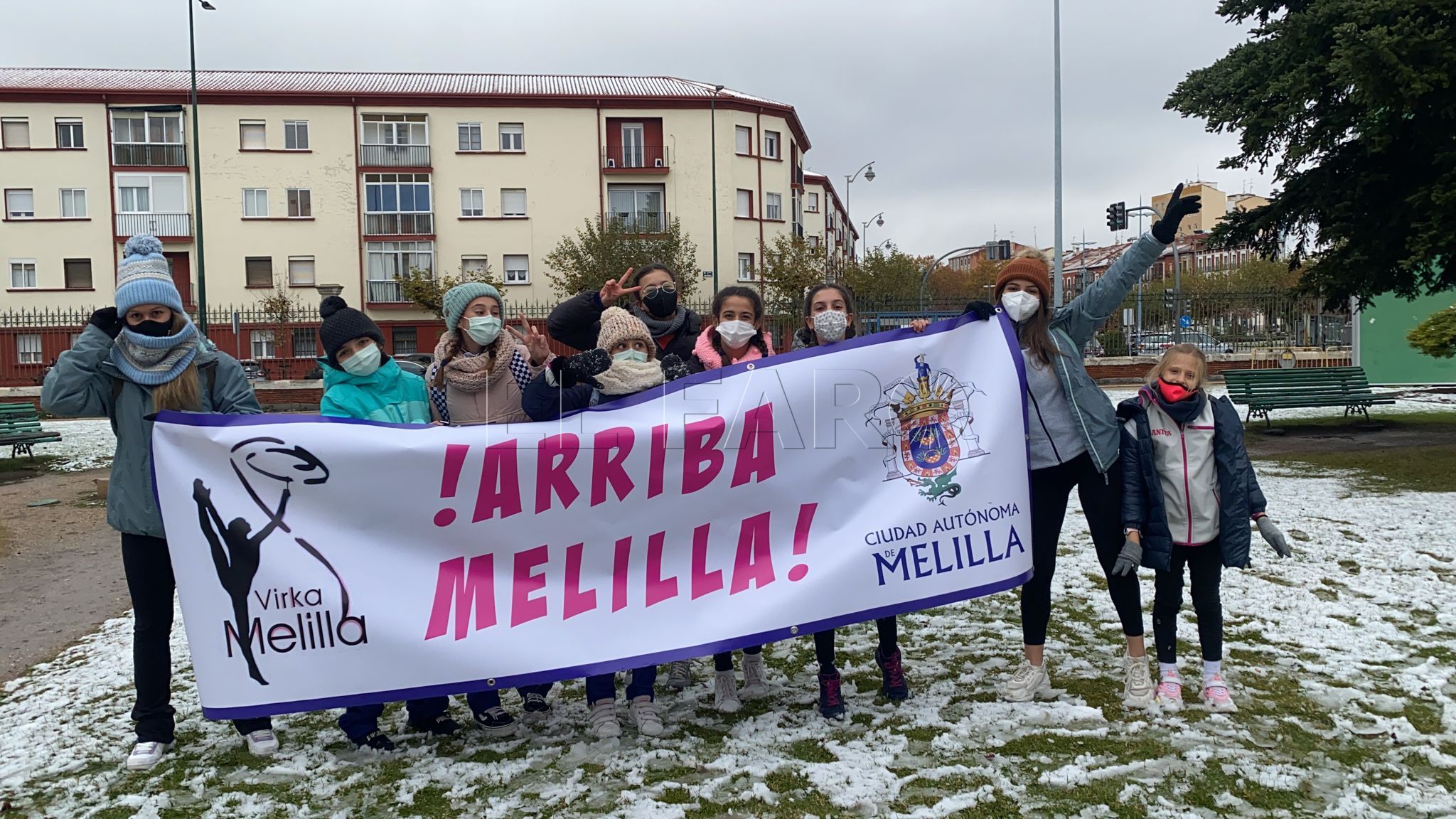 Altísimo nivel de la gimnasia rítmica de Melilla